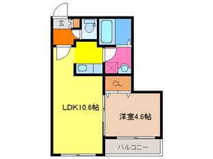 Perfect Partner RESIDENCE A棟の物件間取画像